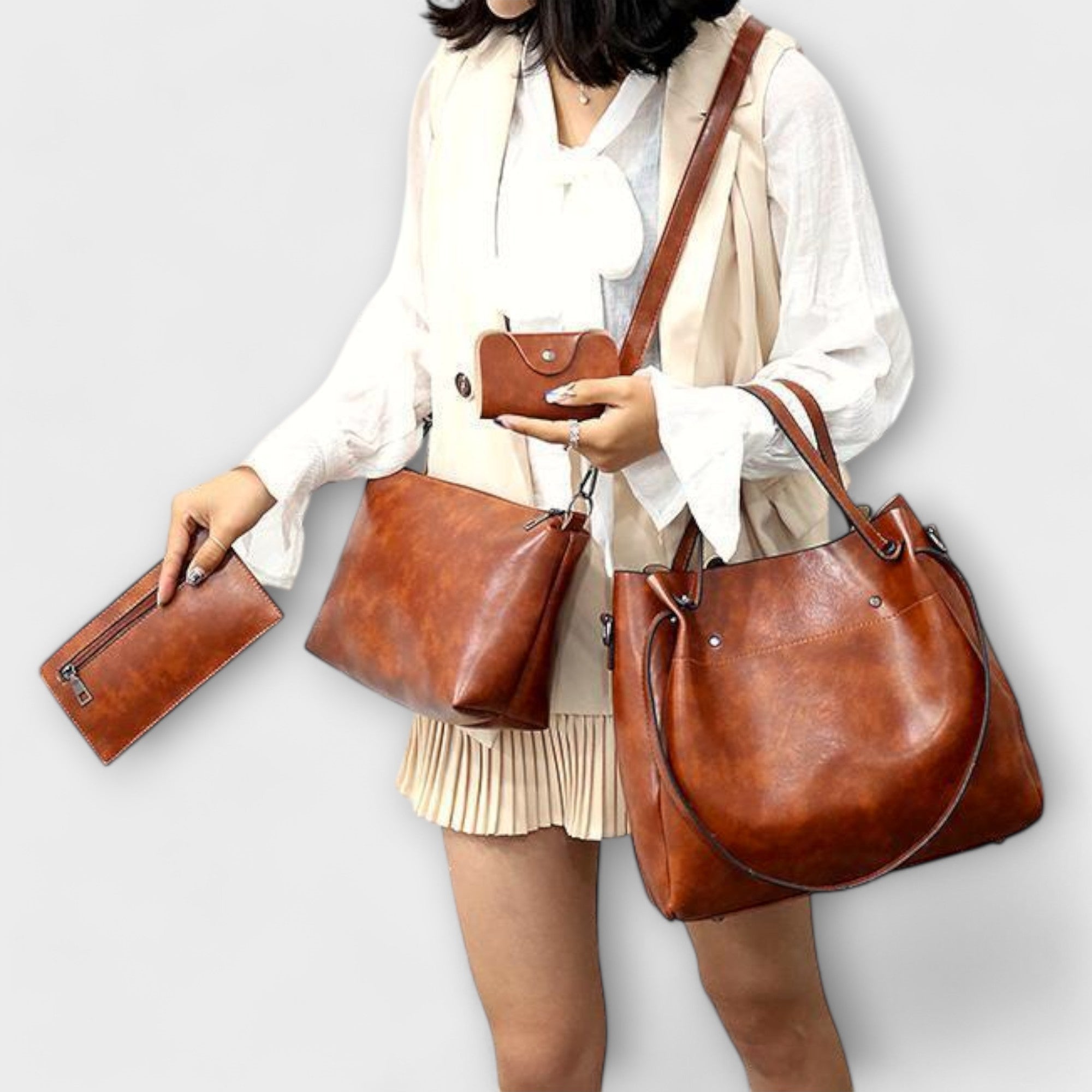 Aurora. - Set de 4 bolsos vintage - vittoria stile