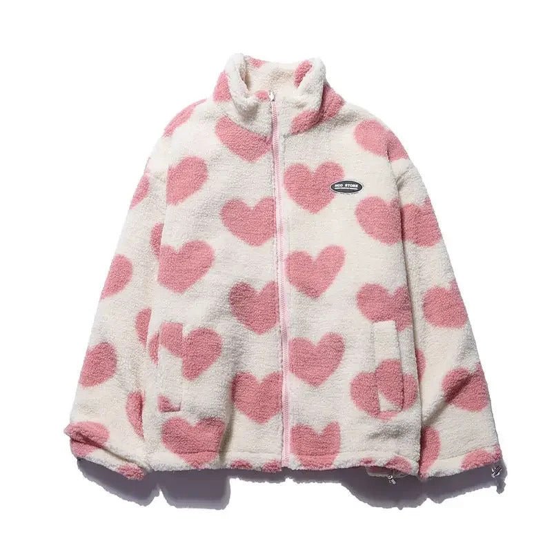 Azalea | Chaqueta Reversible con Corazón - vittoria stile