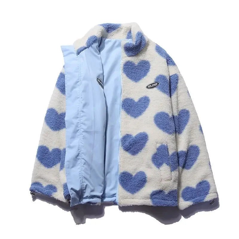Azalea | Chaqueta Reversible con Corazón - vittoria stile