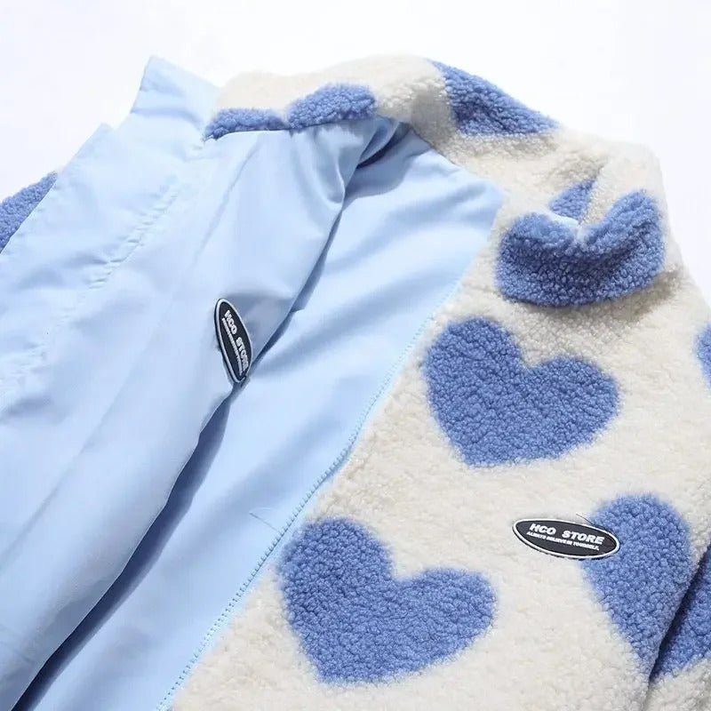 Azalea | Chaqueta Reversible con Corazón - vittoria stile