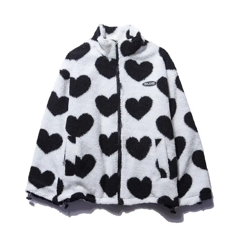 Azalea | Chaqueta Reversible con Corazón - vittoria stile