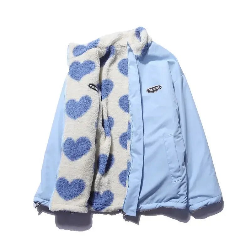 Azalea | Chaqueta Reversible con Corazón - vittoria stile