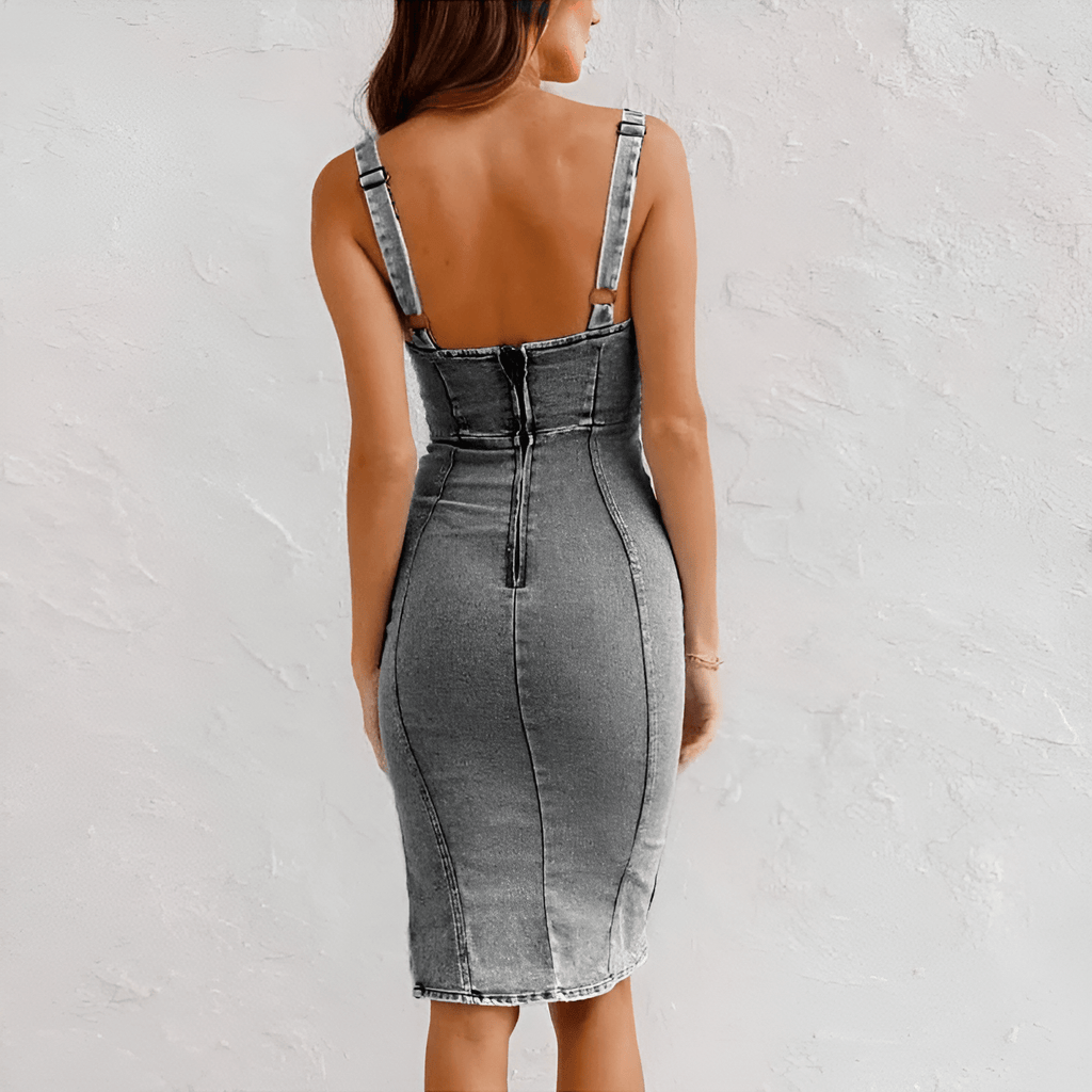 BEATRICE | Vestido Denim - vittoria stile