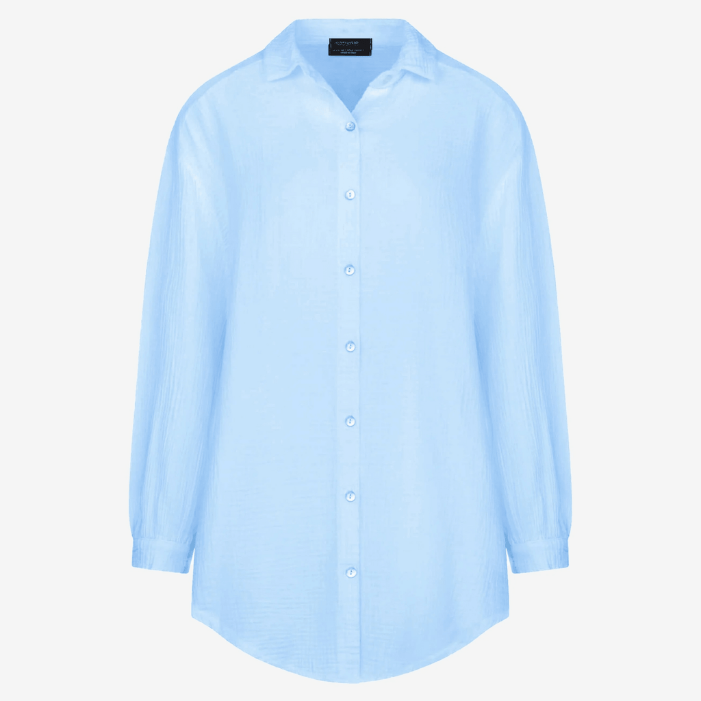 Blusa Oversize de Muselina 100% Algodón | Ligera y Suave - vittoria stile