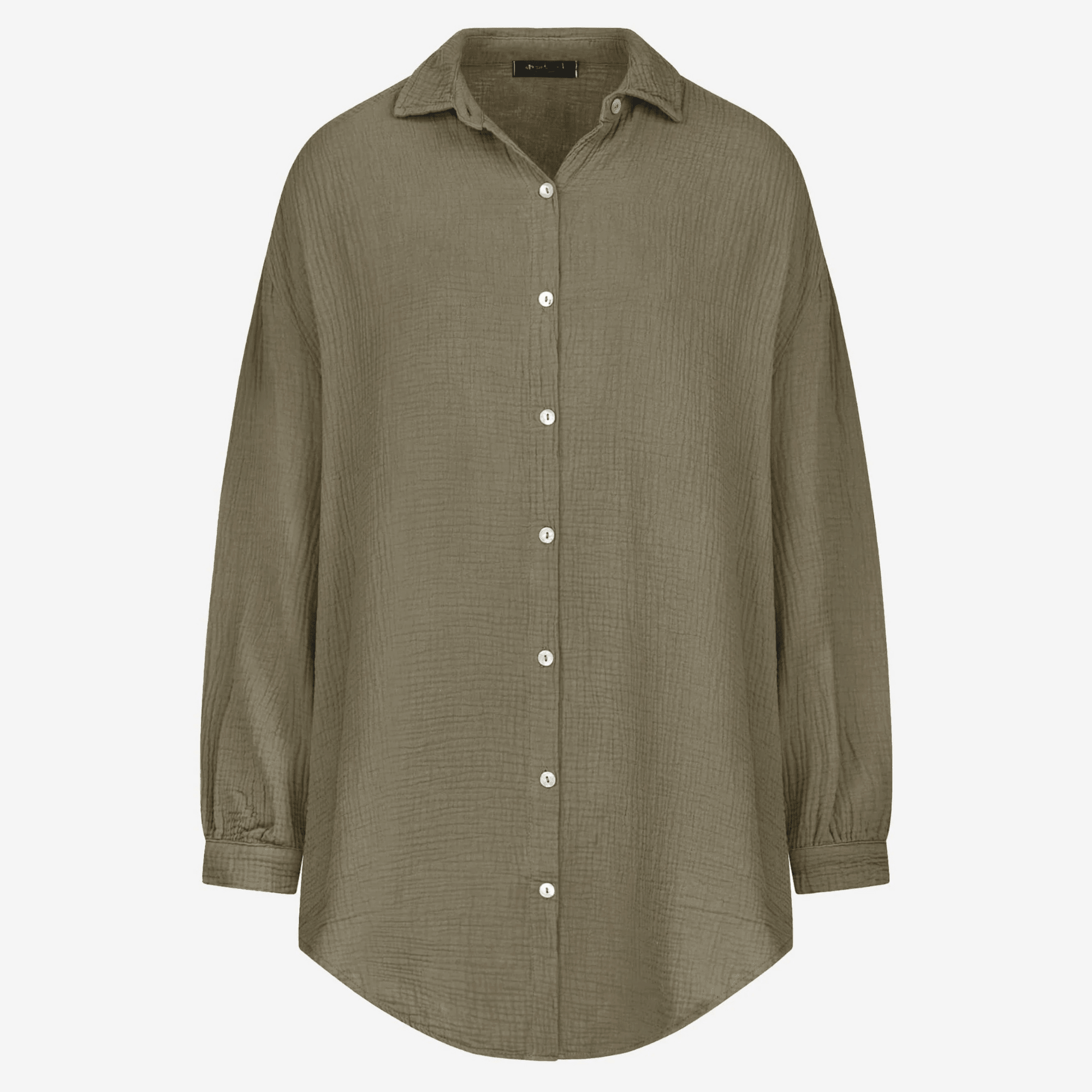 Blusa Oversize de Muselina 100% Algodón | Ligera y Suave - vittoria stile