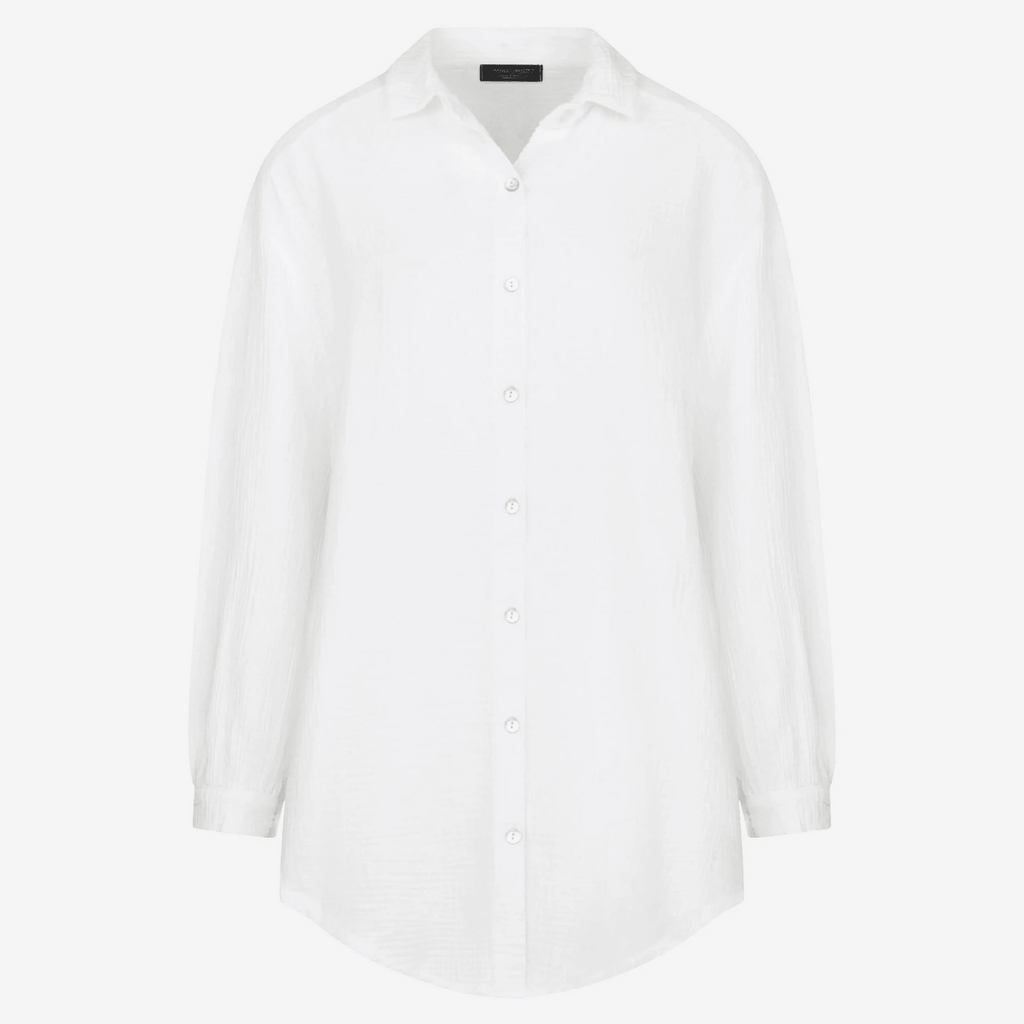 Blusa Oversize de Muselina 100% Algodón | Ligera y Suave - vittoria stile
