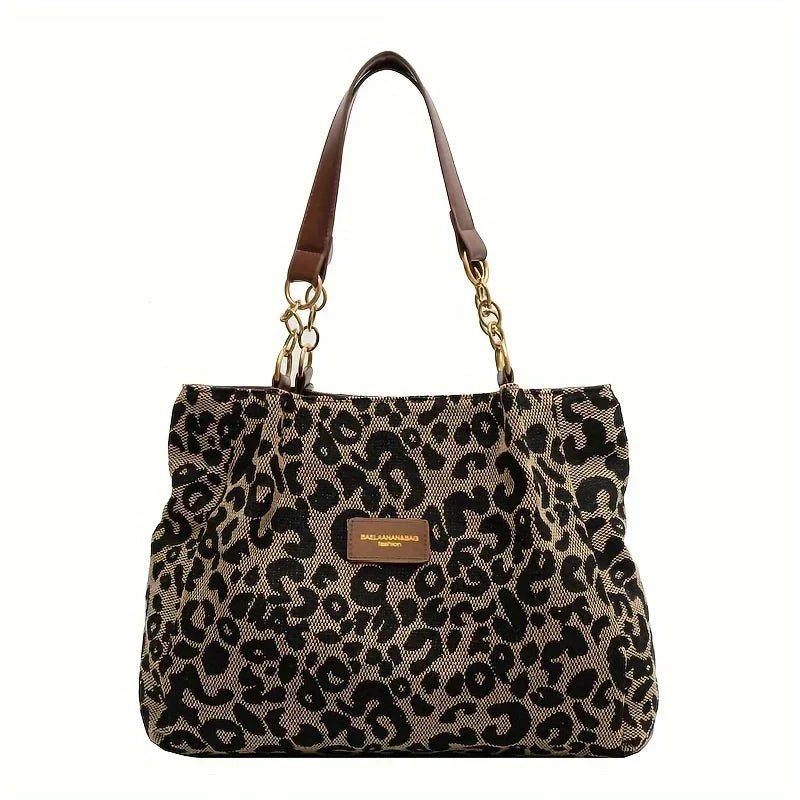 Bolso Tote Nina™ | Estilo Animal Print y Espacio Extra - vittoria stile