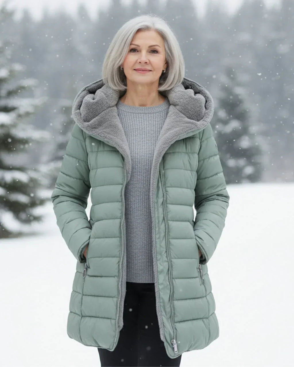 Brenda | Abrigo de invierno acolchado - vittoria stile