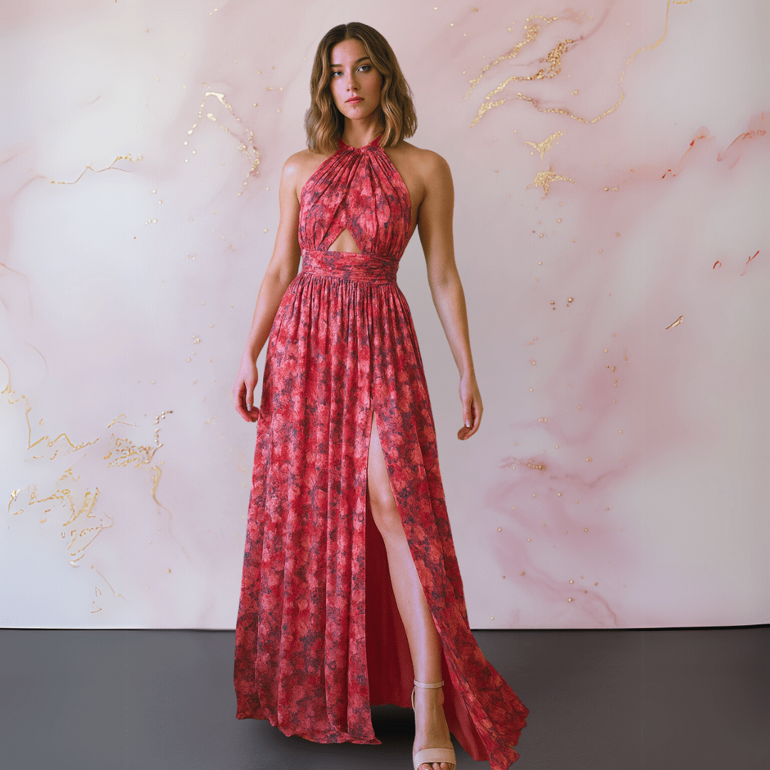 CAMILLA™|Abito Lungo a Fiori - vittoria stile