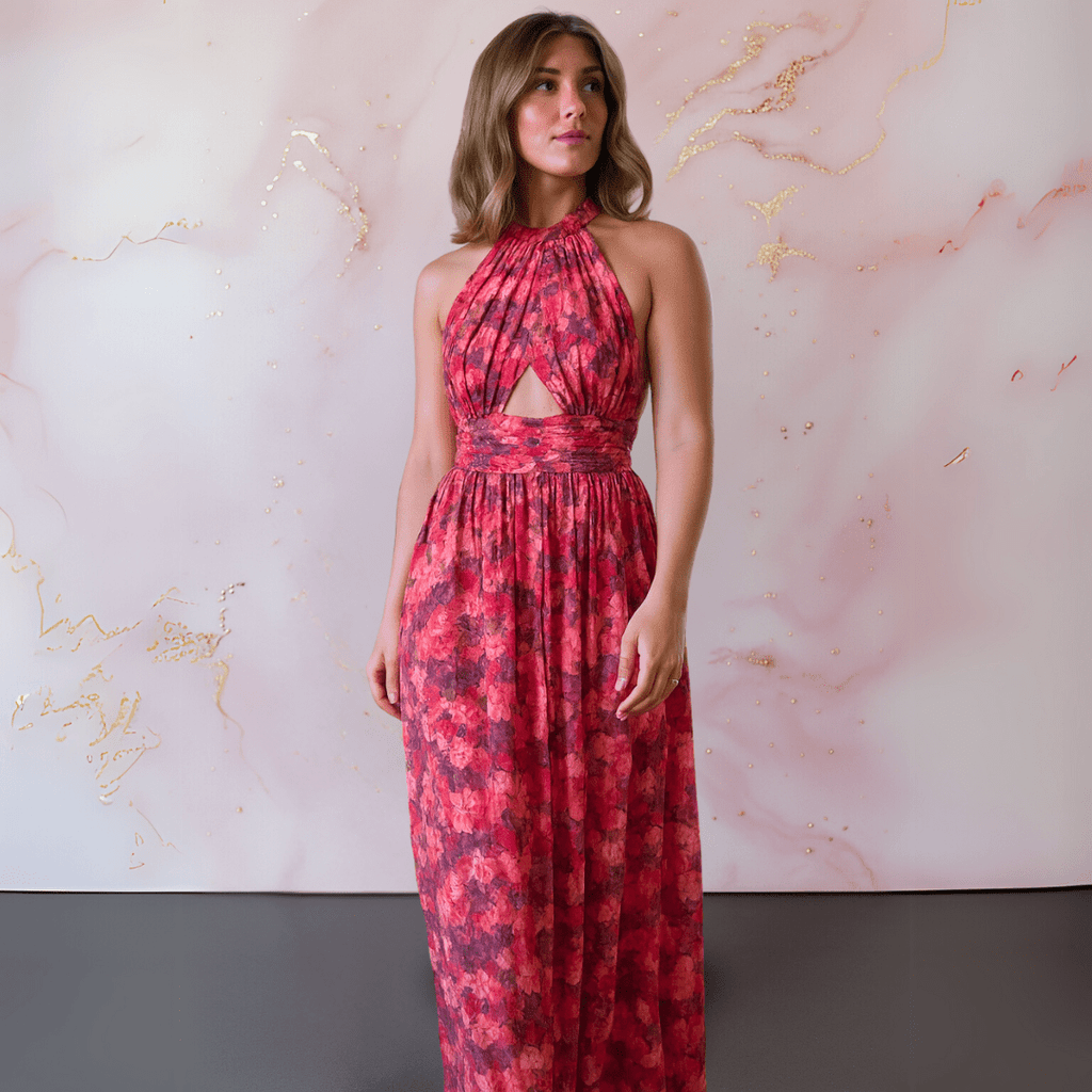 CAMILLA™|Abito Lungo a Fiori - vittoria stile