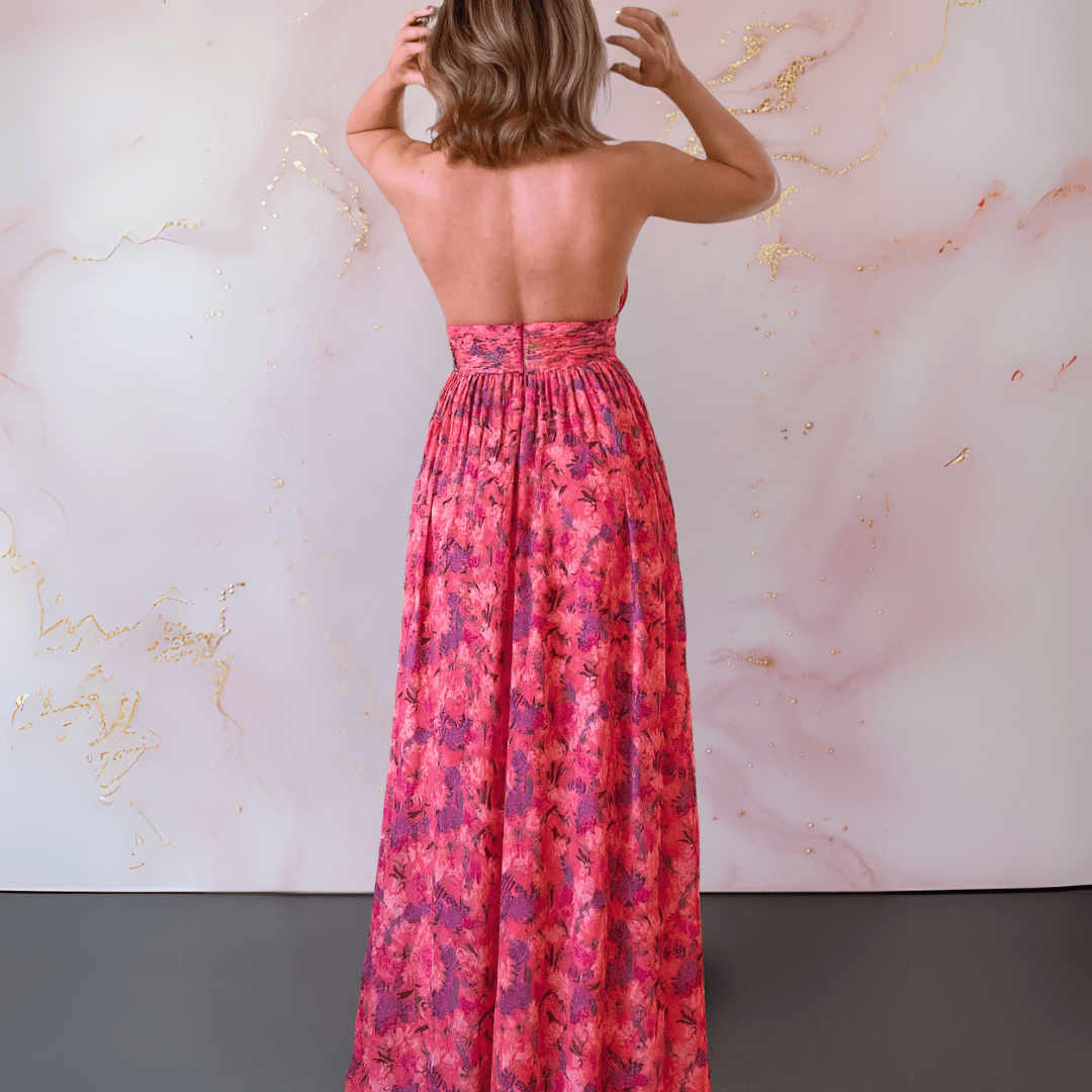 CAMILLA™|Abito Lungo a Fiori - vittoria stile