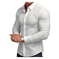 Camisa Hombre Stretch Antiarrrugas | Sin Plancha (No Stiro) - vittoria stile