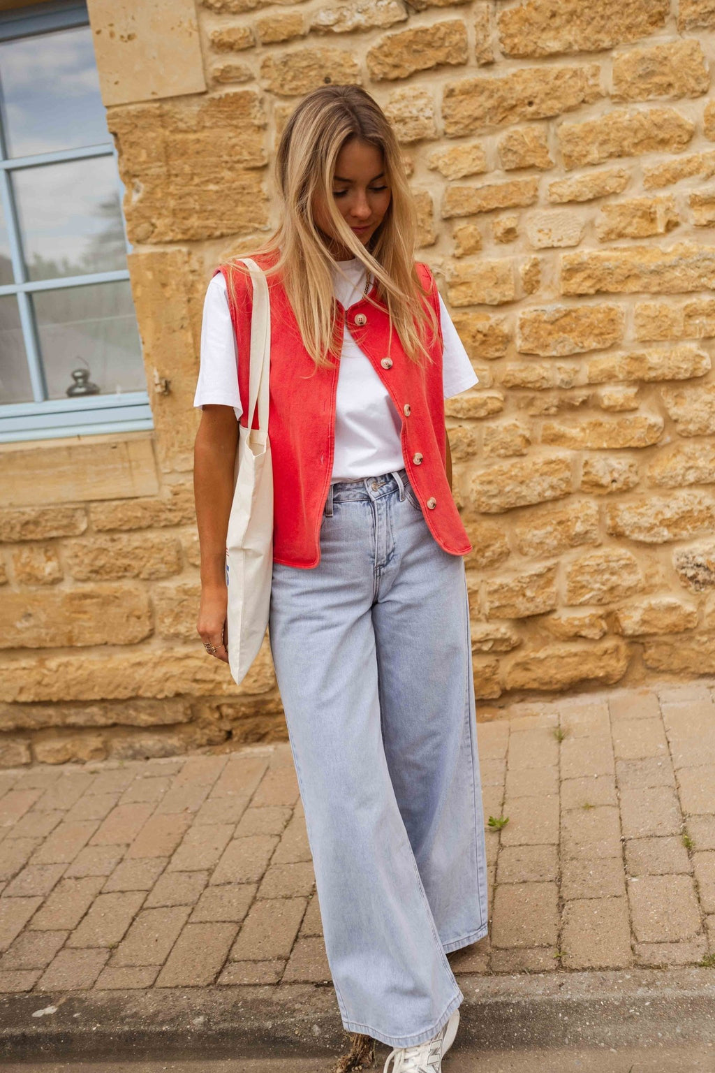 CARLA|GILET ESTIVO VINTAGE - vittoria stile