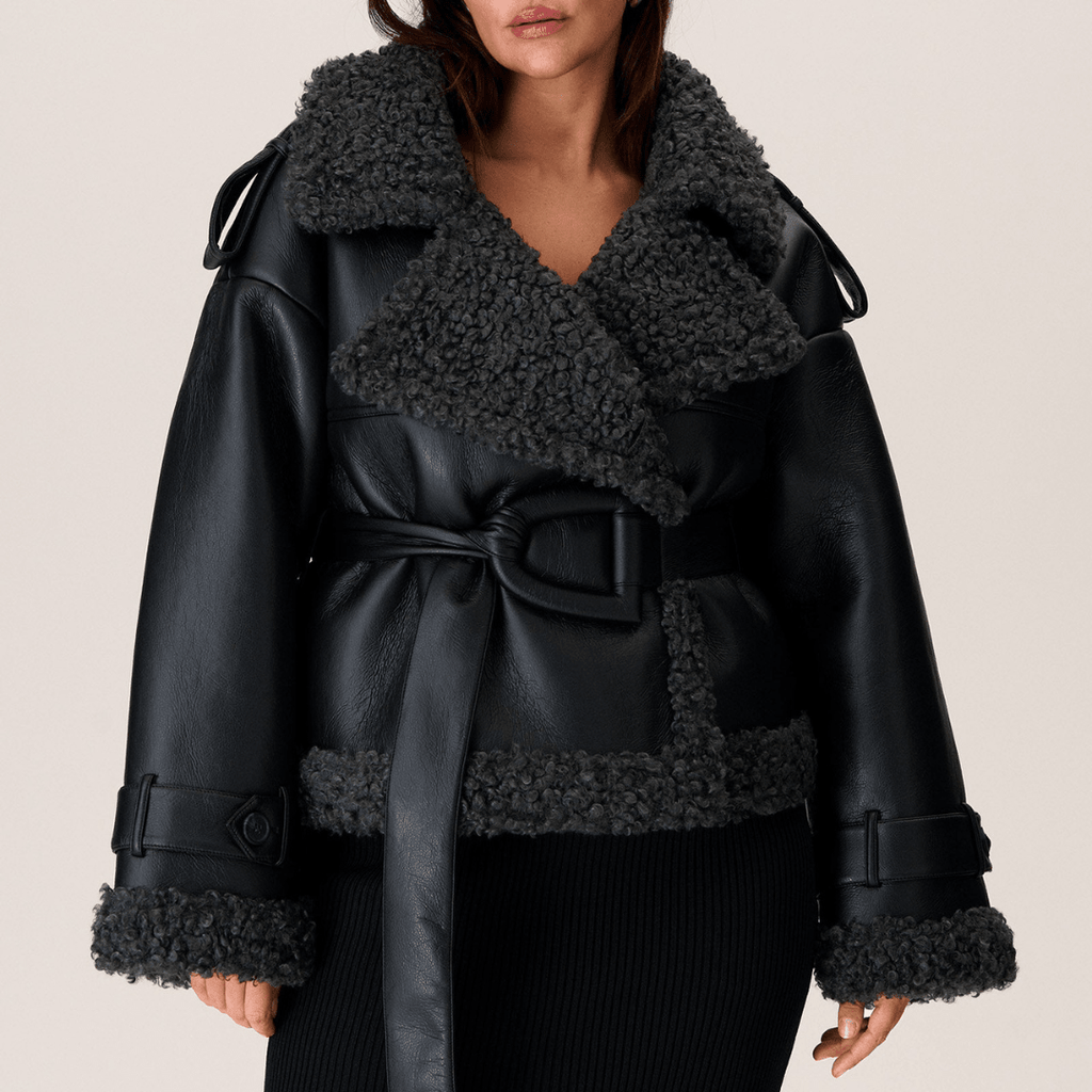 CHARLOTTE™|CAPPOTTO CON CINTURA - vittoria stile