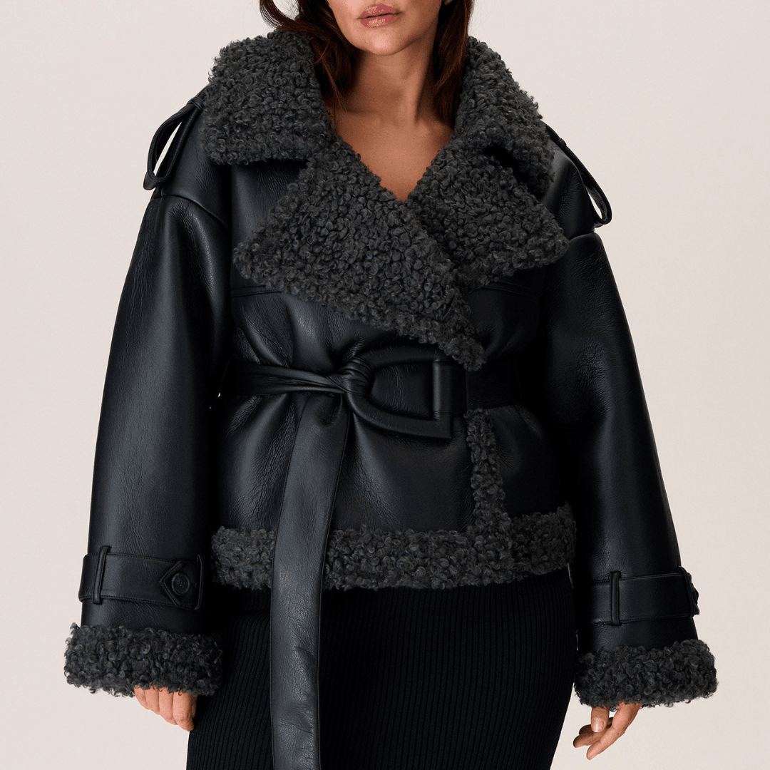 CHARLOTTE™|CAPPOTTO CON CINTURA - vittoria stile