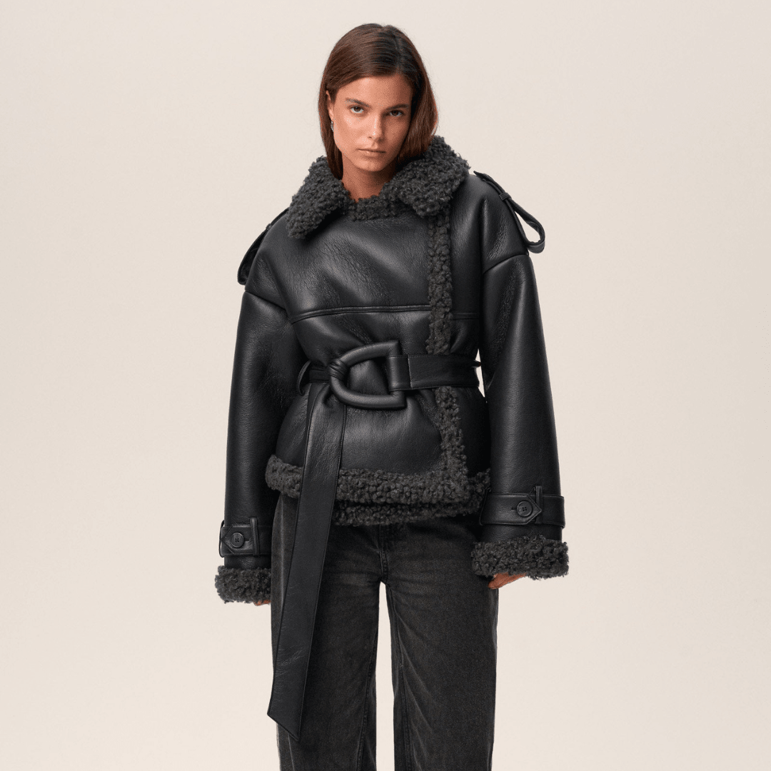 CHARLOTTE™|CAPPOTTO CON CINTURA - vittoria stile