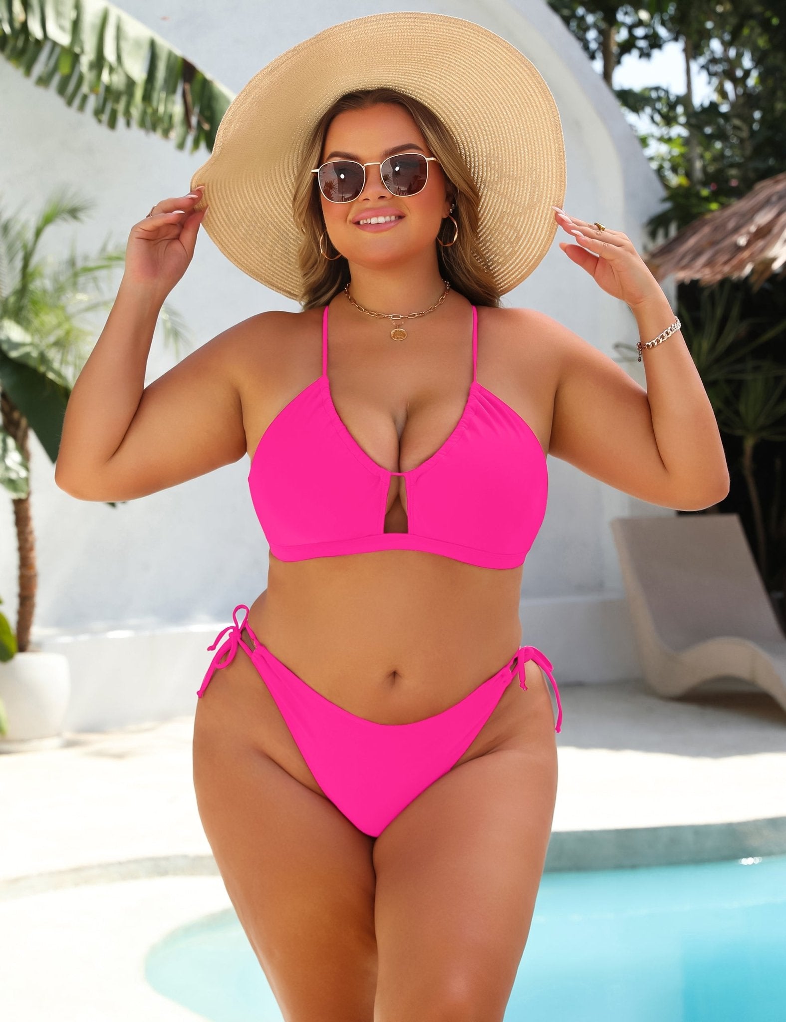 Christina | Conjunto de bikini ajustable que favorece la silueta - vittoria stile