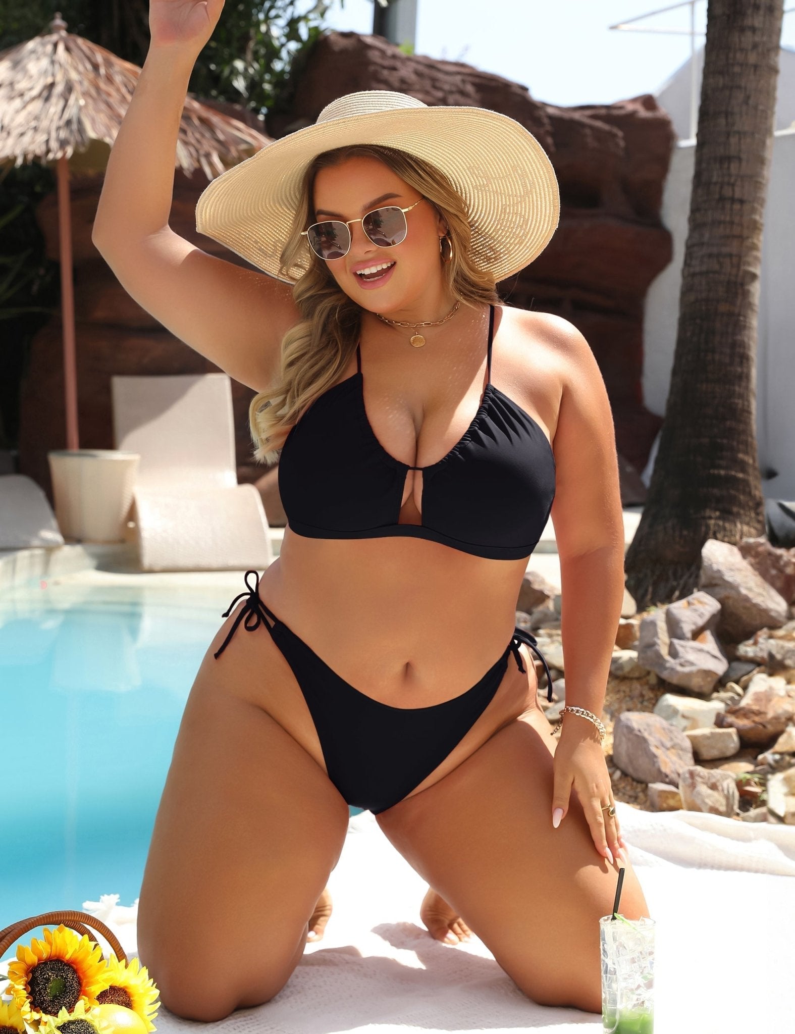 Christina | Conjunto de bikini ajustable que favorece la silueta - vittoria stile