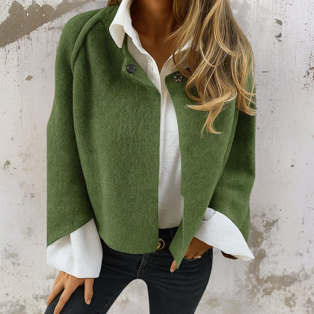 Clara | Chaqueta corta elegante y cálida - vittoria stile