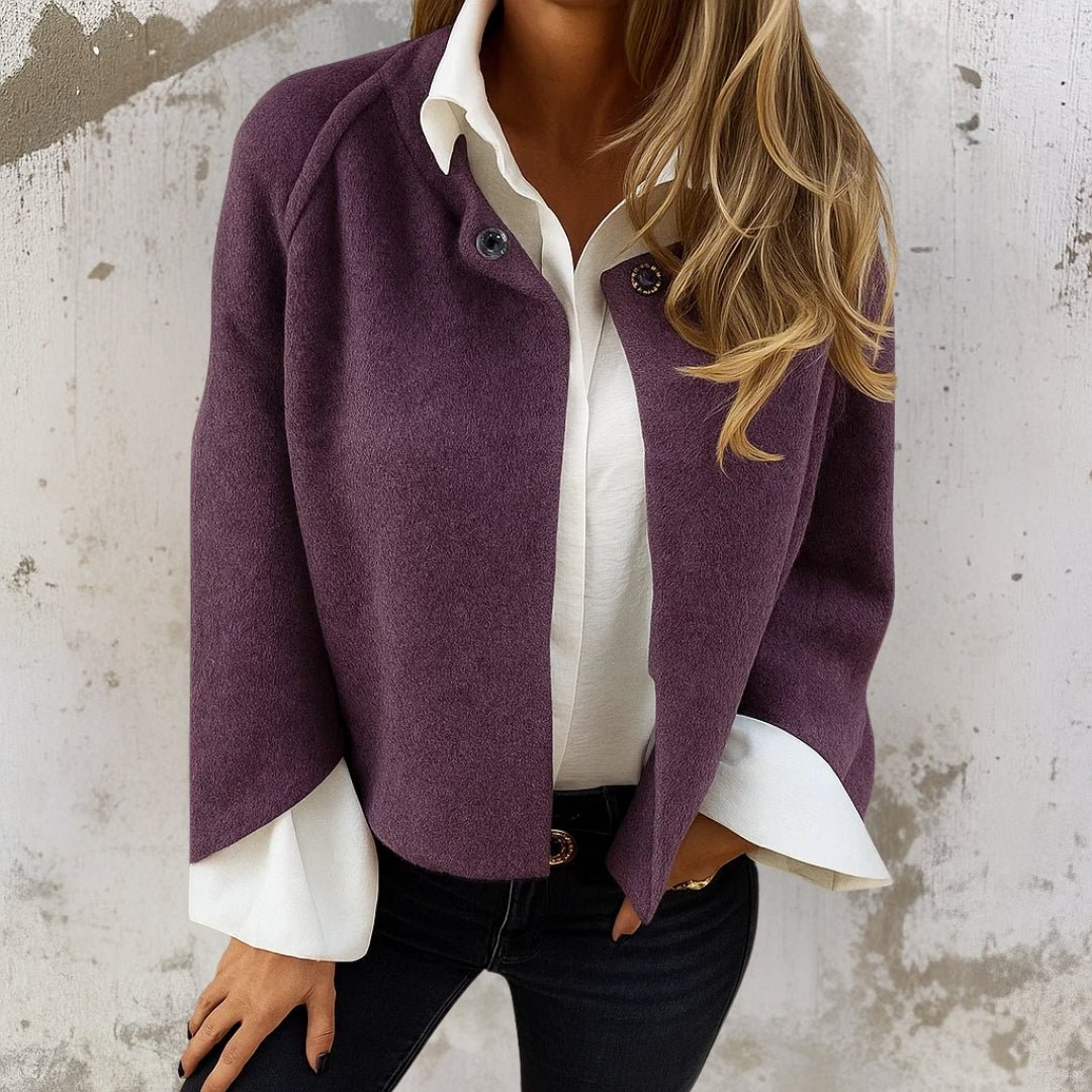 Clara | Chaqueta corta elegante y cálida - vittoria stile