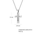 Colección Vittoria Fe — Collares de Cruz para Hombre - vittoria stile