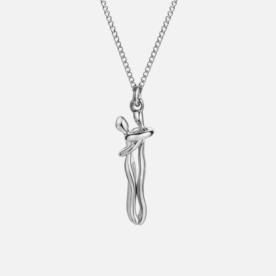Collar “Abrazo del Alma” — Amor y Conexión en Dos Tonos - vittoria stile