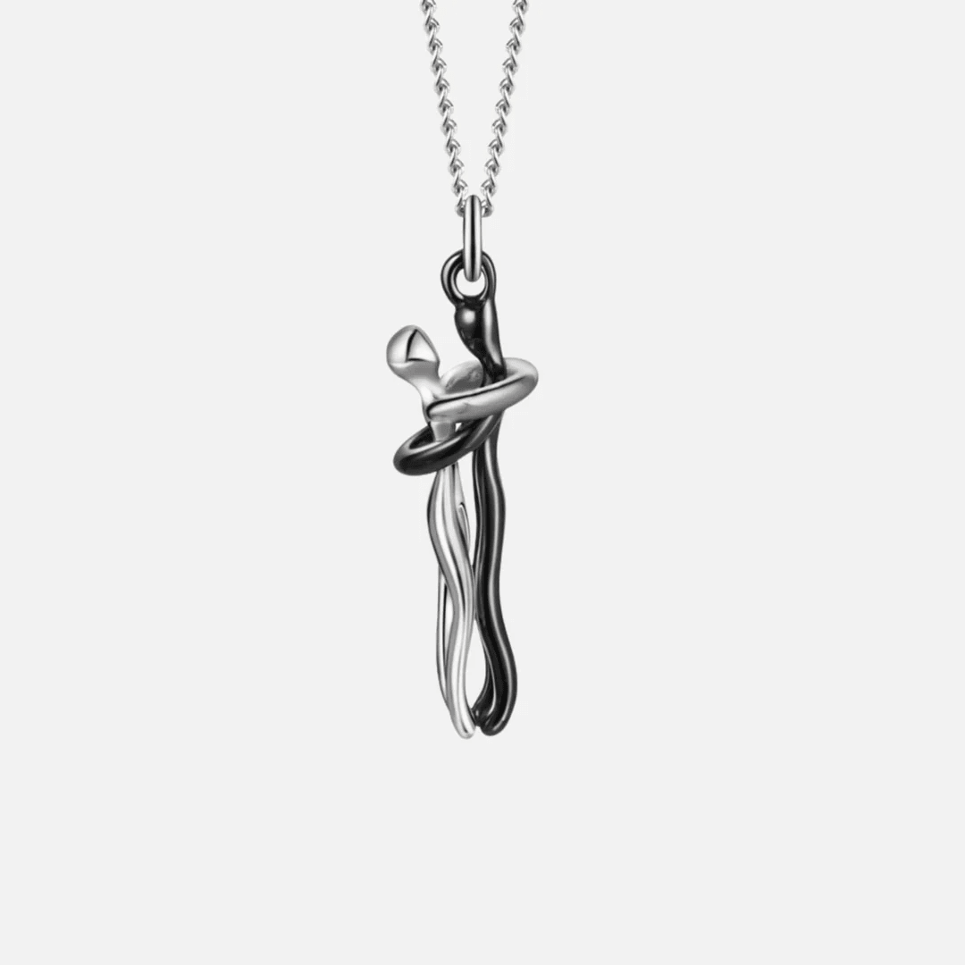 Collar “Abrazo del Alma” — Amor y Conexión en Dos Tonos - vittoria stile