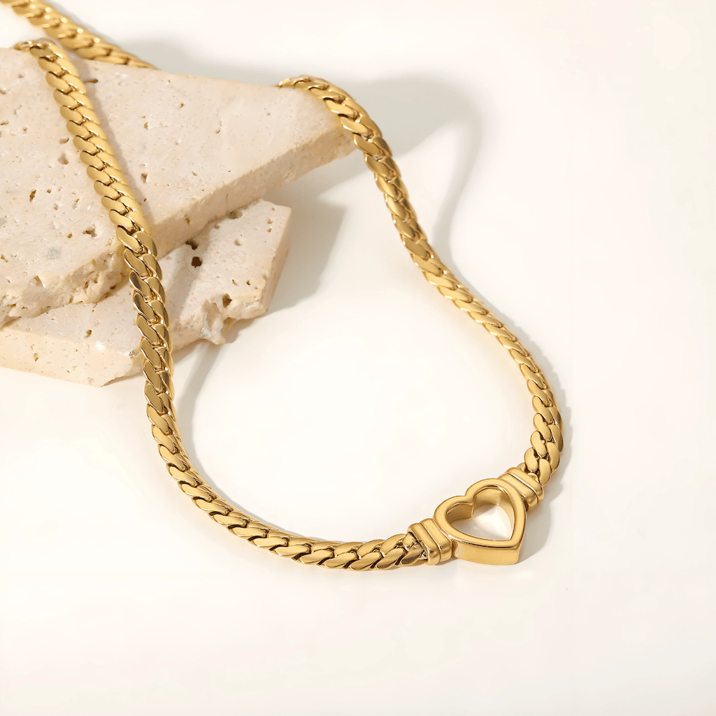 Collar Choker de Corazón - vittoria stile