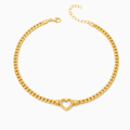 Collar Choker de Corazón - vittoria stile
