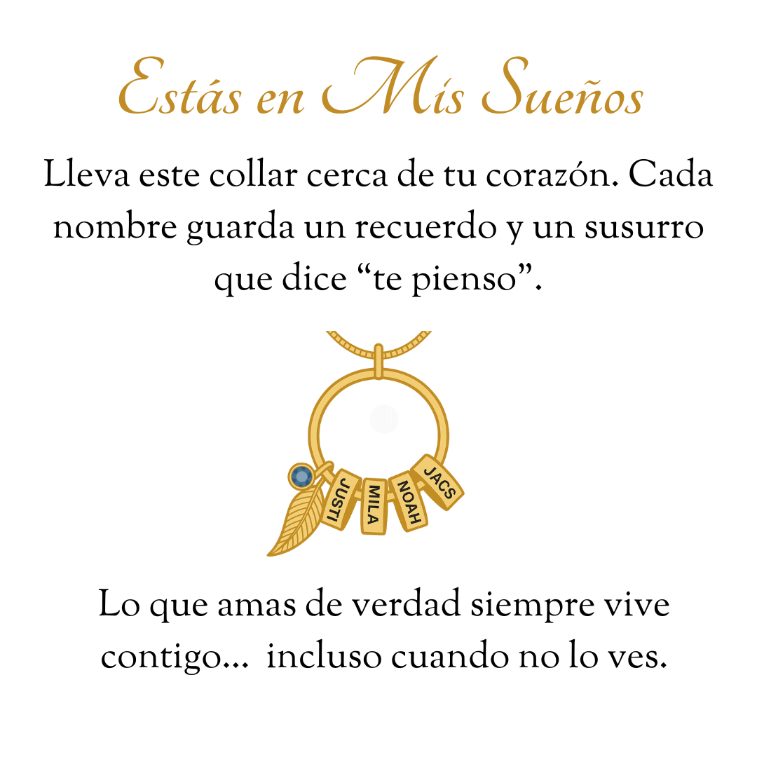 Collar Estás en Mis Sueños - vittoria stile
