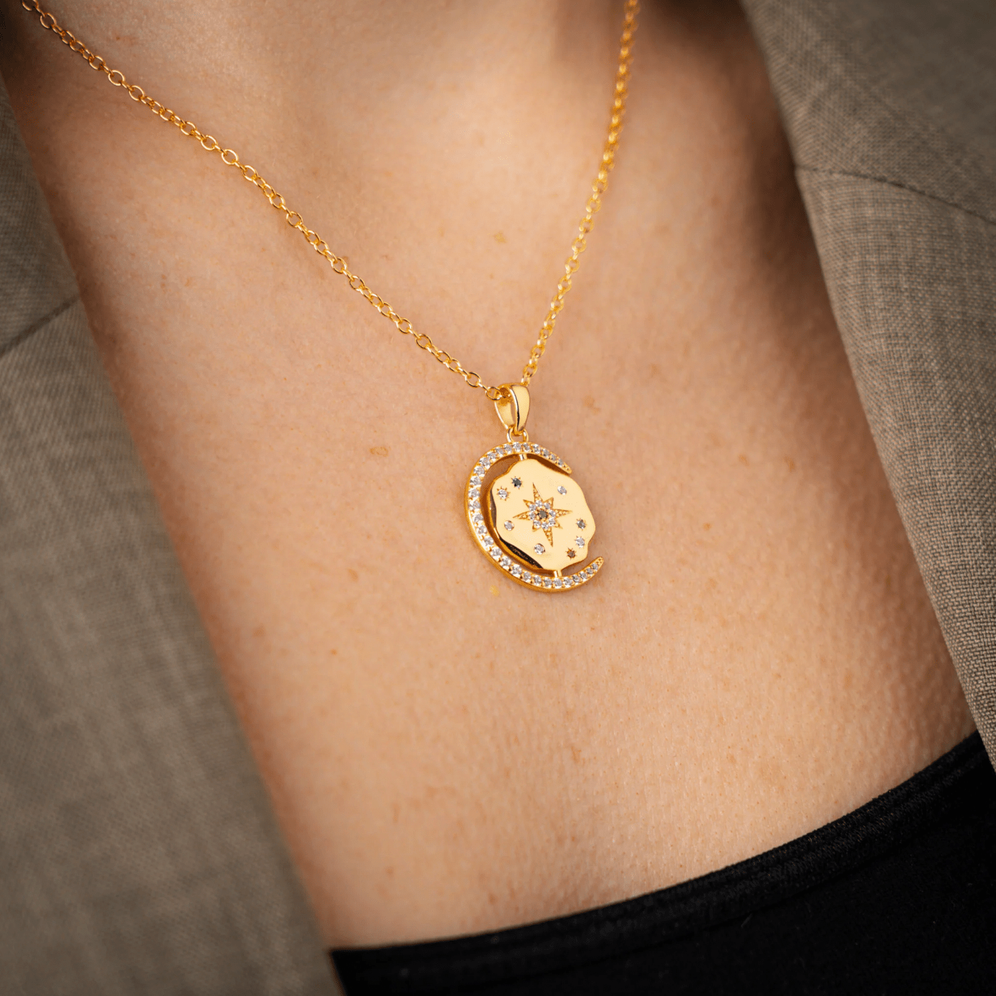 Collar Mi Sol, Luna y Estrellas - vittoria stile
