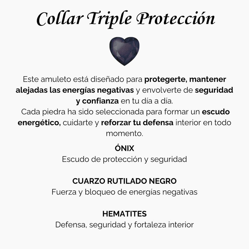 Collar Triple Protección - vittoria stile