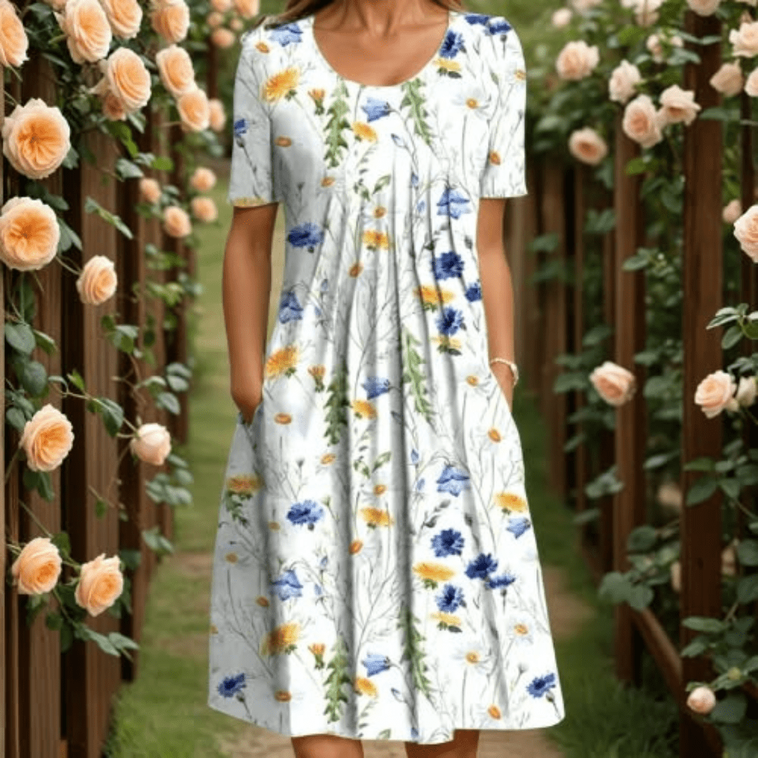 DONATELLA™|ABITO ESTIVO FLUIDO - vittoria stile