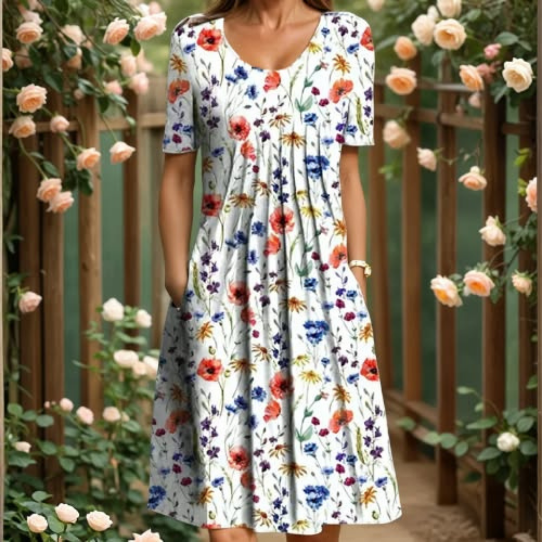 DONATELLA™|ABITO ESTIVO FLUIDO - vittoria stile