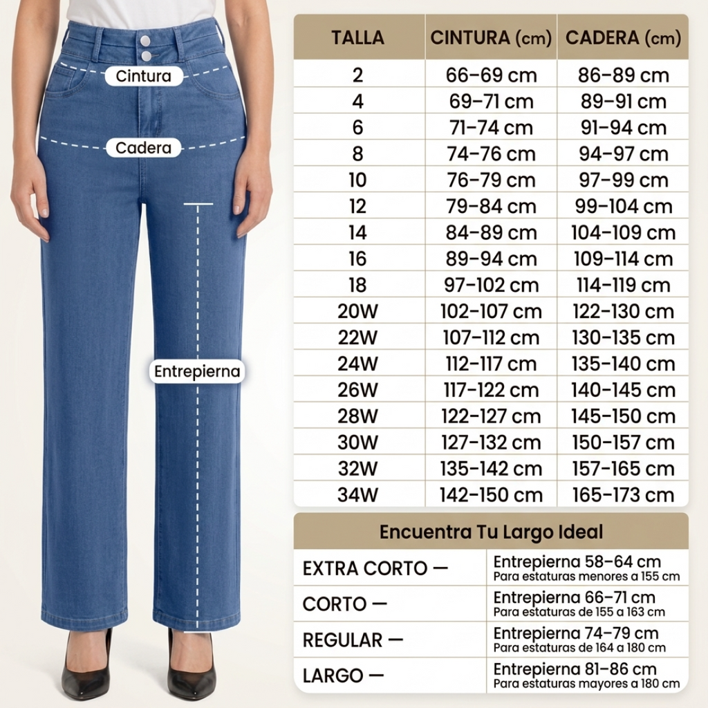 Jeans Control de Abdomen