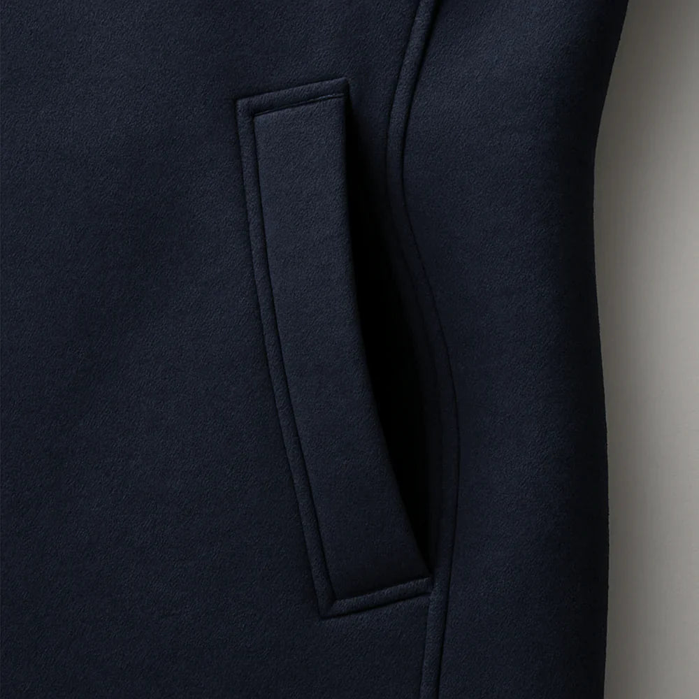 Eleonora™ – Abrigo de invierno con cremallera asimétrica - vittoria stile