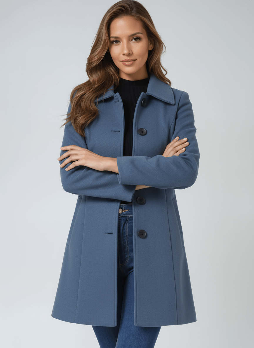 Élise™ | Abrigo Clásico de Invierno con Corte Elegante - vittoria stile