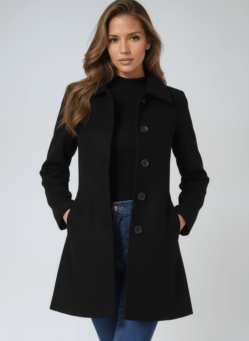 Élise™ | Abrigo Clásico de Invierno con Corte Elegante - vittoria stile