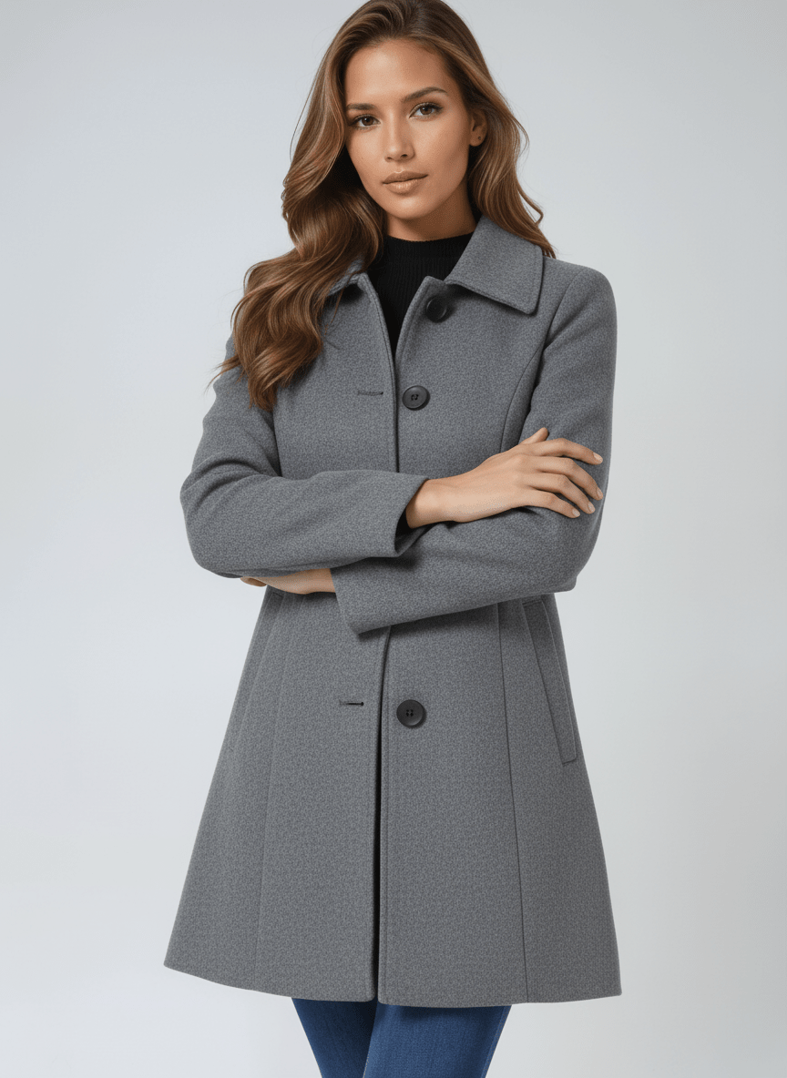 Élise™ | Abrigo Clásico de Invierno con Corte Elegante - vittoria stile