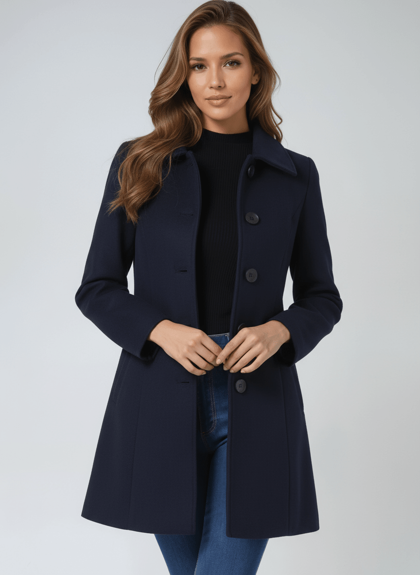 Élise™ | Abrigo Clásico de Invierno con Corte Elegante - vittoria stile