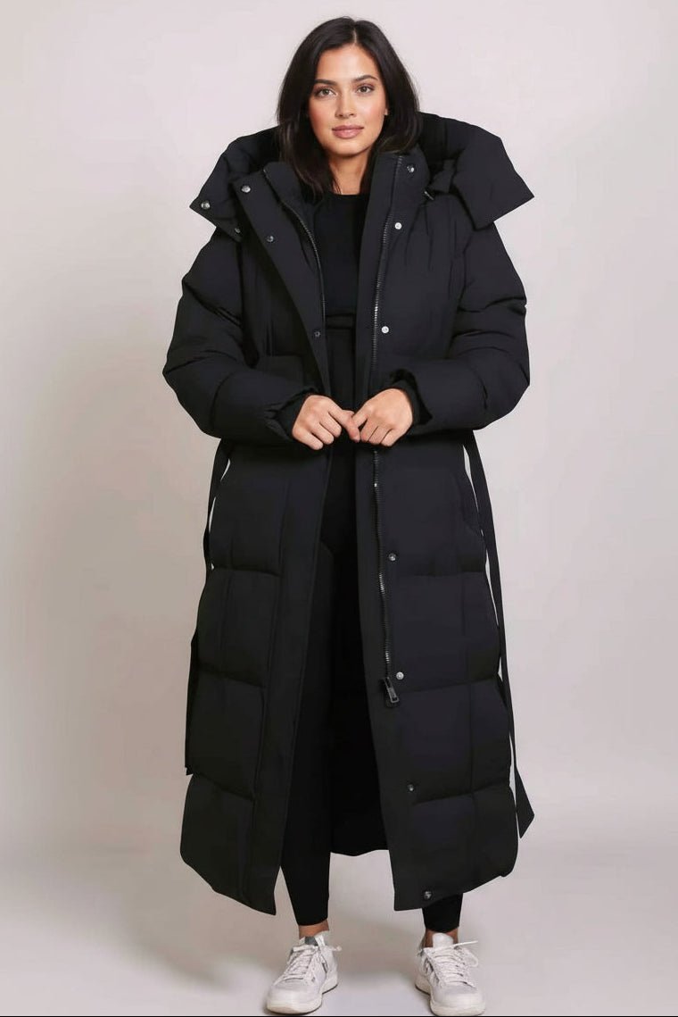 Eliza™ | Abrigo Puffer Largo de Lujo - vittoria stile