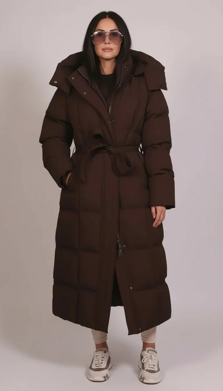 Eliza™ | Abrigo Puffer Largo de Lujo - vittoria stile
