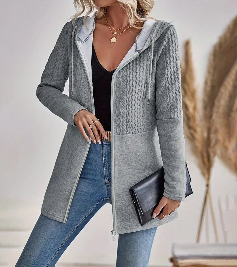 ELVIRA™|FELPA CON CAPPUCCIO - vittoria stile