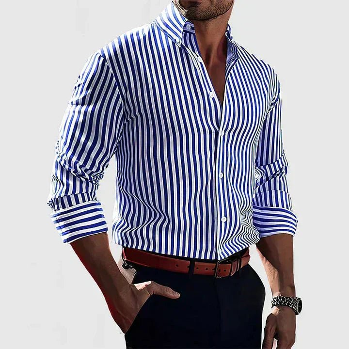 ETHAN™ | Camisa de Rayas - vittoria stile