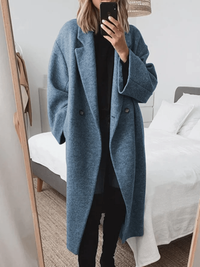 Evelora | Abrigo de Lana Oversized - vittoria stile