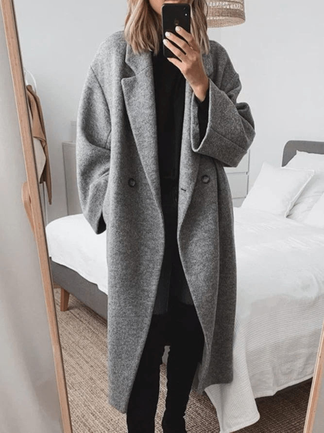Evelora | Abrigo de Lana Oversized - vittoria stile