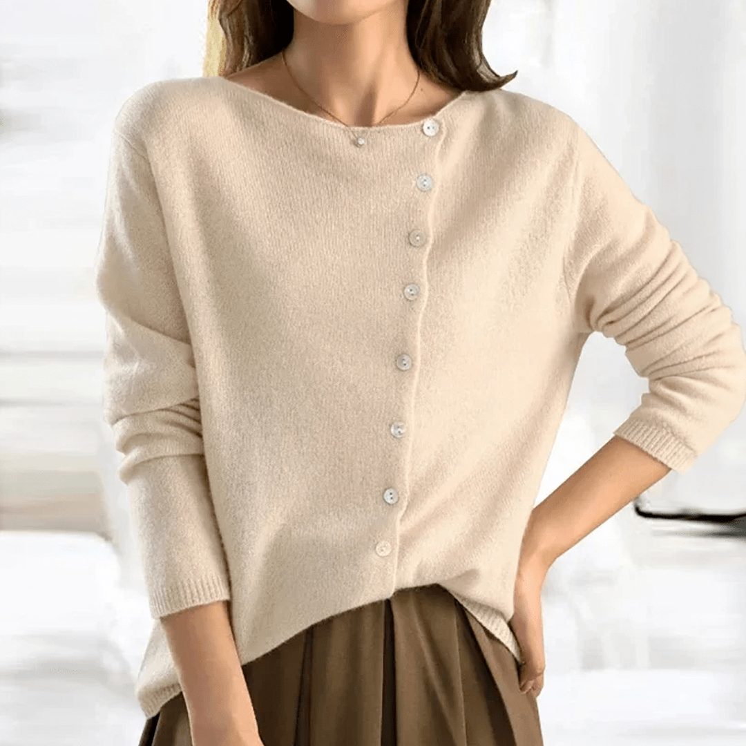 Gia - Chaleco elegante con botones - vittoria stile