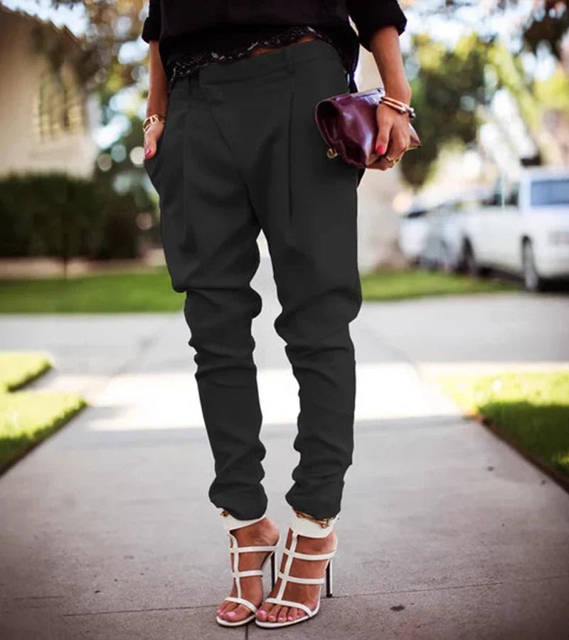 HAZEL™|PANTALONI JOGGER ELEGANTI - vittoria stile