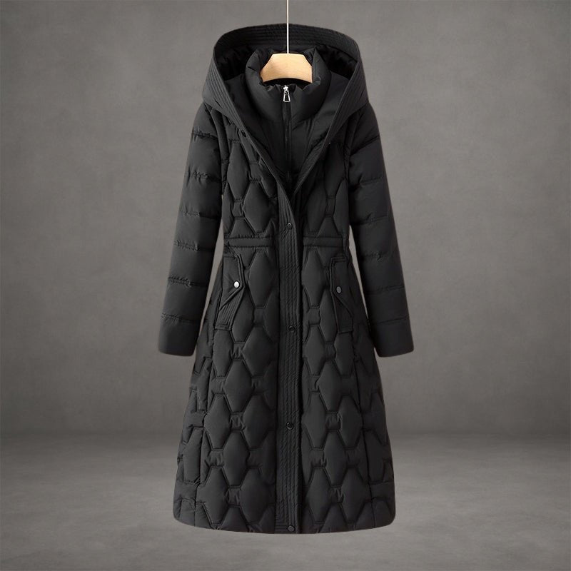 Jenace™ | Abrigo Largo Acolchado con Capucha - vittoria stile