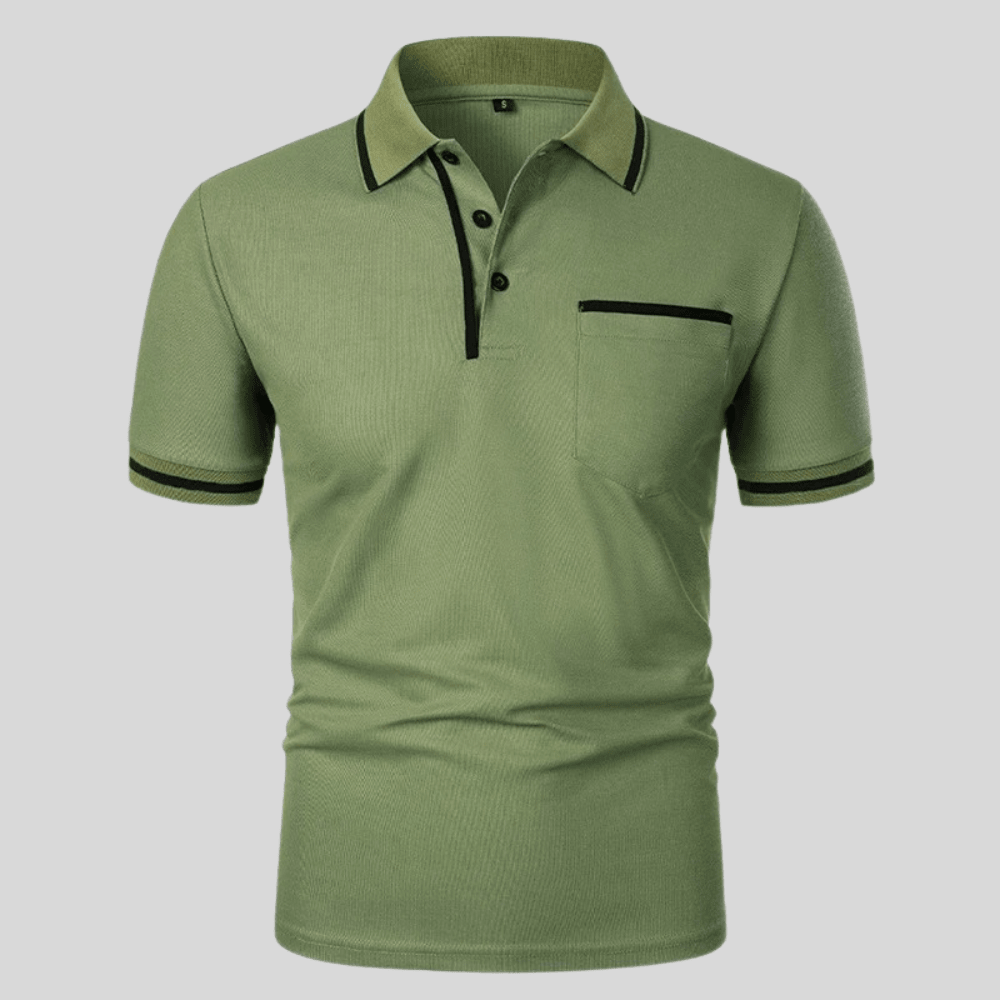 LEANDRO|POLO MANICA CORTA - vittoria stile